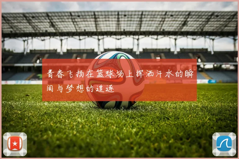 青春飞扬在篮球场上挥洒汗水的瞬间与梦想的追逐
