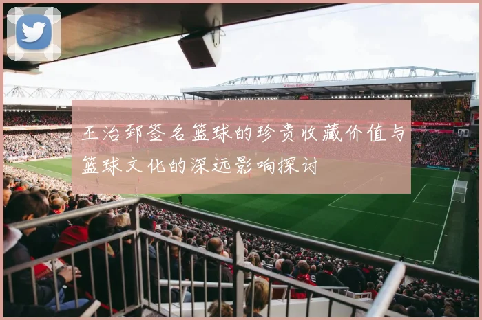 王治郅签名篮球的珍贵收藏价值与篮球文化的深远影响探讨